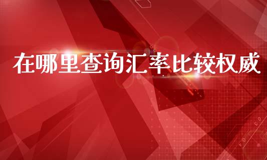 在哪里查询汇率比较权威_https://wap.lxcailiao.com_金融监管_第1张