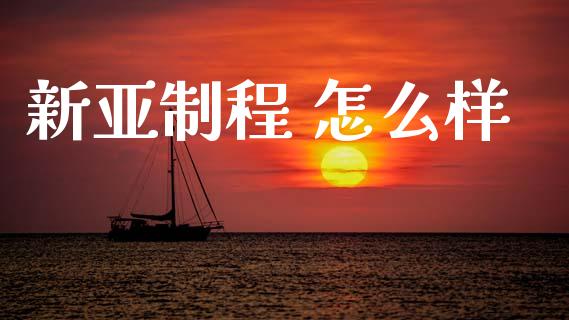 新亚制程 怎么样_https://wap.lxcailiao.com_融资担保_第1张