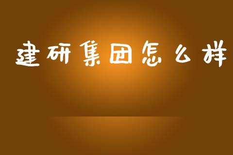 建研集团怎么样_https://wap.lxcailiao.com_金融监管_第1张