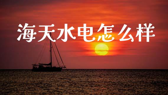 海天水电怎么样_https://wap.lxcailiao.com_股权投资_第1张