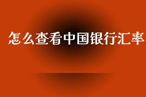 怎么查看中国银行汇率_https://wap.lxcailiao.com_财务管理_第1张