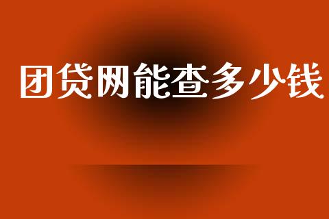 团贷网能查多少钱_https://wap.lxcailiao.com_金融监管_第1张