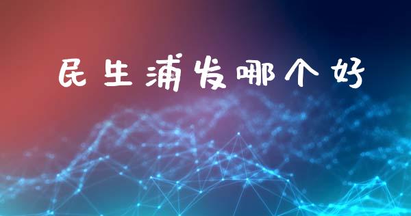 民生浦发哪个好_https://wap.lxcailiao.com_金融监管_第1张