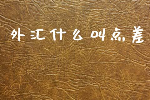 外汇什么叫点差_https://wap.lxcailiao.com_股权投资_第1张