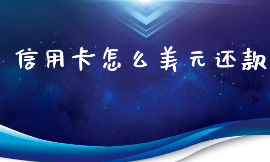 信用卡怎么美元还款_https://wap.lxcailiao.com_股权投资_第1张
