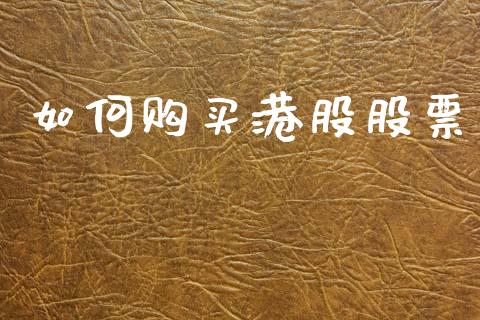 如何购买港股股票_https://wap.lxcailiao.com_股权投资_第1张