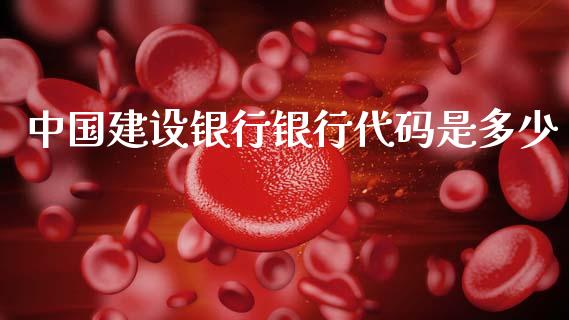 中国建设银行银行代码是多少_https://wap.lxcailiao.com_金融监管_第1张