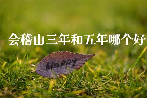 会稽山三年和五年哪个好_https://wap.lxcailiao.com_融资担保_第1张