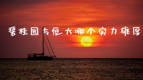 碧桂园与恒大哪个实力雄厚_https://wap.lxcailiao.com_融资担保_第1张