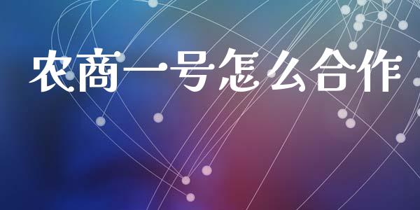农商一号怎么合作_https://wap.lxcailiao.com_财务管理_第1张