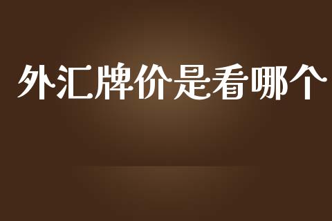 外汇牌价是看哪个_https://wap.lxcailiao.com_金融监管_第1张