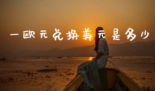 一欧元兑换美元是多少_https://wap.lxcailiao.com_融资担保_第1张