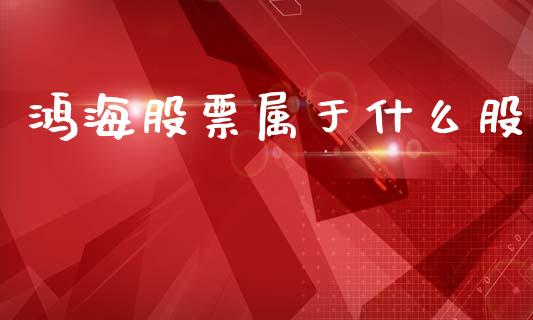 鸿海股票属于什么股_https://wap.lxcailiao.com_金融监管_第1张