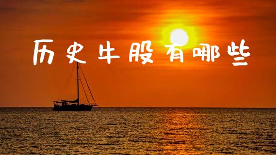 历史牛股有哪些_https://wap.lxcailiao.com_财务管理_第1张