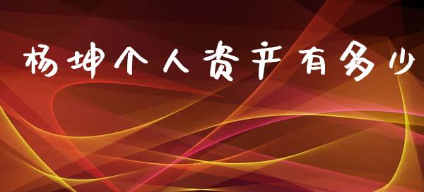 杨坤个人资产有多少_https://wap.lxcailiao.com_股权投资_第1张