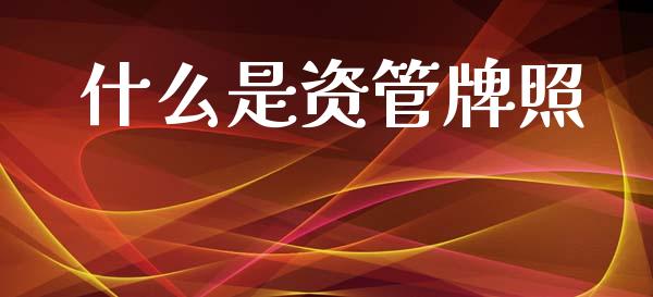 什么是资管牌照_https://wap.lxcailiao.com_融资担保_第1张