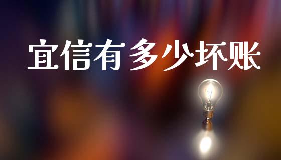 宜信有多少坏账_https://wap.lxcailiao.com_股权投资_第1张