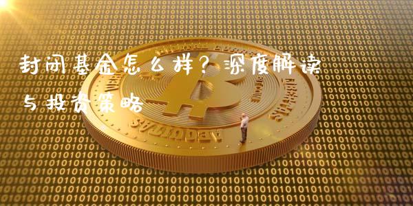 封闭基金怎么样？深度解读与投资策略_https://wap.lxcailiao.com_融资担保_第1张