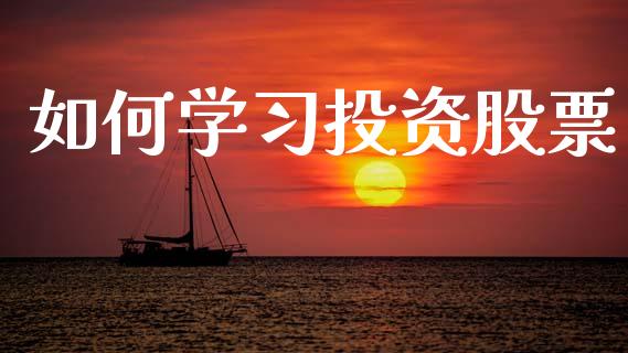 如何学习投资股票_https://wap.lxcailiao.com_金融监管_第1张