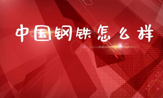 中国钢铁怎么样_https://wap.lxcailiao.com_金融监管_第1张