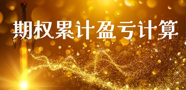 期权累计盈亏计算_https://wap.lxcailiao.com_财务管理_第1张