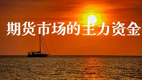 期货市场的主力资金_https://wap.lxcailiao.com_股权投资_第1张