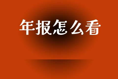 年报怎么看_https://wap.lxcailiao.com_财务管理_第1张