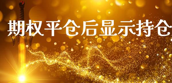 期权平仓后显示持仓_https://wap.lxcailiao.com_金融监管_第1张