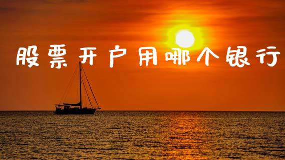 股票开户用哪个银行_https://wap.lxcailiao.com_财务管理_第1张