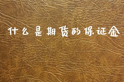 什么是期货的保证金_https://wap.lxcailiao.com_融资担保_第1张