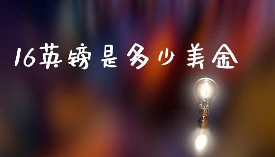 16英镑是多少美金_https://wap.lxcailiao.com_股权投资_第1张