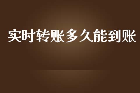 实时转账多久能到账_https://wap.lxcailiao.com_股权投资_第1张