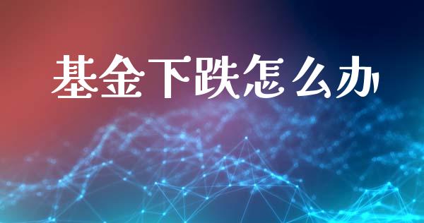 基金下跌怎么办_https://wap.lxcailiao.com_金融监管_第1张