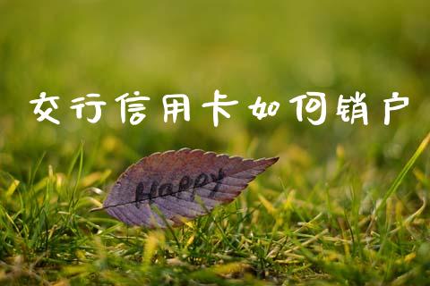 交行信用卡如何销户_金融监管_第1张_金融监管_融资担保_财务管理_股权投资 交行信用卡如何销户_https://wap.lxcailiao.com_金融监管_第1张
