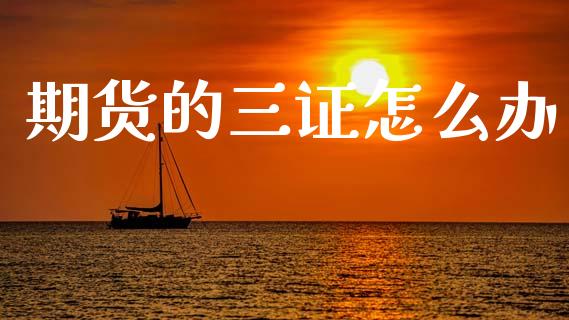 期货的三证怎么办_https://wap.lxcailiao.com_金融监管_第1张