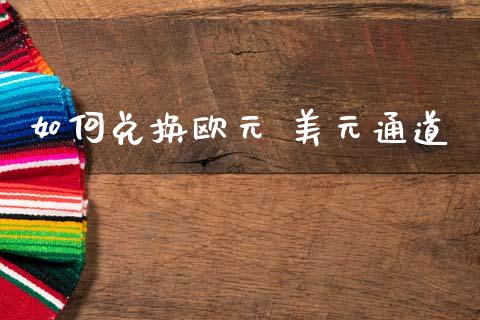 如何兑换欧元 美元通道_https://wap.lxcailiao.com_股权投资_第1张