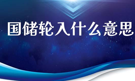 国储轮入什么意思_金融监管_第1张_金融监管_融资担保_财务管理_股权投资 国储轮入什么意思_https://wap.lxcailiao.com_金融监管_第1张