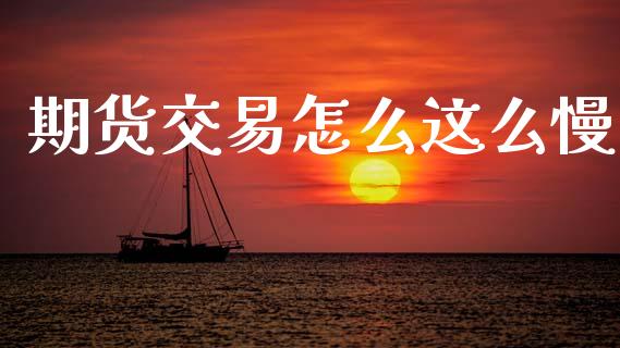 期货交易怎么这么慢_https://wap.lxcailiao.com_财务管理_第1张