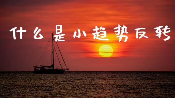 什么是小趋势反转_https://wap.lxcailiao.com_融资担保_第1张
