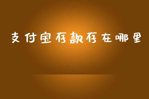支付宝存款存在哪里_https://wap.lxcailiao.com_金融监管_第1张