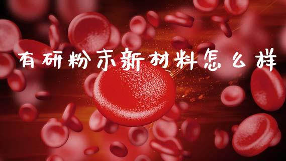 有研粉末新材料怎么样_https://wap.lxcailiao.com_股权投资_第1张