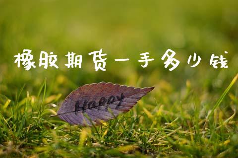 橡胶期货一手多少钱_https://wap.lxcailiao.com_金融监管_第1张