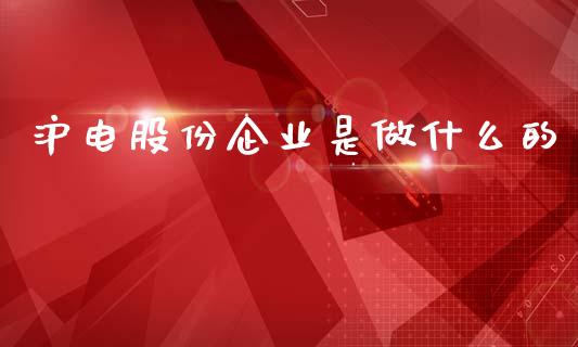 沪电股份企业是做什么的_https://wap.lxcailiao.com_金融监管_第1张