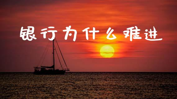 银行为什么难进_https://wap.lxcailiao.com_股权投资_第1张