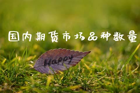 国内期货市场品种数量_https://wap.lxcailiao.com_金融监管_第1张