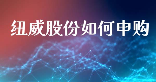 纽威股份如何申购_https://wap.lxcailiao.com_财务管理_第1张