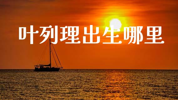叶列理出生哪里_https://wap.lxcailiao.com_融资担保_第1张