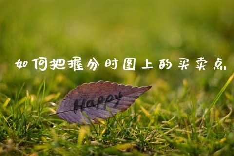 如何把握分时图上的买卖点_https://wap.lxcailiao.com_金融监管_第1张