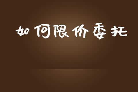 如何限价委托_https://wap.lxcailiao.com_股权投资_第1张