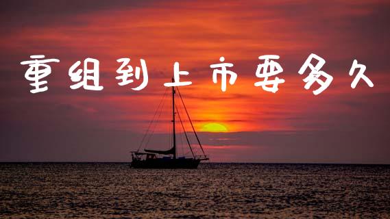 重组到上市要多久_https://wap.lxcailiao.com_金融监管_第1张